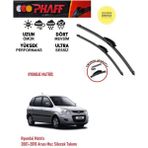 Duolight Hyundai Matrix 2001-2010 Arası Silgeç Takımı Araca Uyumlu - Siyah