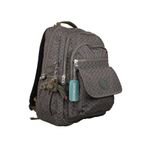 DUOMİNO Krinkıl Kumaş Suya Dayanıklı Büyük Boy Desenli Yeşil Klinkır Sırt Çantası/laptop Seyahat Okul Çanta