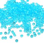 Duories 1000 adet akrilik dekoratif elmas kristal, 4 mm, parıltılı, serpme dekorasyon, masa süsü, ışıltılı, dekoratif taşlar, kristaller, konfeti, elmaslar, kendin yap süsleme, masa dekorasyonu, düğün,