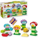 Duplo Town Yaratıcı Bahçe Çiçekler 10444-2 Yaş Üzeri Okul Öncesi Çocuklar Için Eğitici Yaratıcı Oyuncak Yapım Seti (45 Parça)