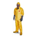 Dupont Tychem® 2000 C Fermuarlı ve Yapışkanlı Kimyasal Koruyucu Tulum