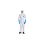 Dupont Tyvek 500 Xpert Kimyasal Koruyuculu Başlıklı Fermuarlı Nefes Alabilen Tek Kullanımlık Tulum