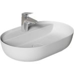Dura Dream Lavabo Set Tezgah Üstü 40x60 cm İnce Yanak - Beyaz