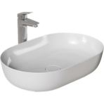Dura Rose Lavabo Set Tezgah Üstü 40*60 cm Ince Yanak - Beyaz