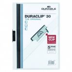 Durable 2200 Duraclip 30 Sayfa Beyaz Tekli Dosya