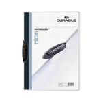 Durable 2260-S A4 Sıkıştırmalı Dosya Swingclip Ortadan Klipsli 30 Sayfa Siyah (5 Adet)