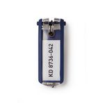 Durable Anahtarlık Key Clip, 6 adet, siyah, 195701