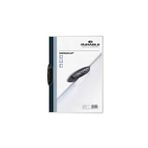 Durable Sıkıştırmalı Dosya Swingclip Ortadan Klipsli 30 Sayfa A4 Siyah (25 Li Paket)