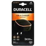 Duracell 12W 1XUSB Phone-Tablet Siyah Wall Charger