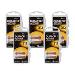 Duracell 312 Numara İşitme Cihazı Pili 5 Paket 30 Adet