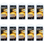 Duracell 312 Numara İşitme Cihazı Pili 6 x 10'lu