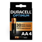 Duracell 4'lü Optimum AA Alkalin Pil