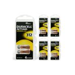 Duracell Activair 312 Numara 6x5 30 Adet İşitme Cihazı Pili