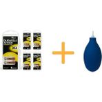 Duracell Activair 312 Numara Işitme Cihazı Pili (5 Paket x 6 Adet = 30 Adet Pil) + İşitme Cihazı El Pompası (Puar) - 5'li