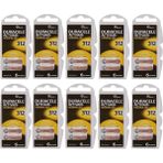 Duracell Activair 312 Numara PR41 Işitme Cihazı Pili 6'lı 10 Paket - 60'lı