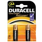 Duracell Alkalin AA 2'li Kalem Pil