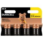 Duracell Alkalin AAA 6+2 Paket Kalem Pil