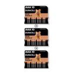 Duracell Alkalin AAA İnce Kalem Piller 30'lu Paket