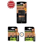 Duracell Cef 14 Pilli Şarj Cihazı Ve Şarj Edilebilir 4 Adet 750 Mah Aaa Ve 4 Adet 1300 Mah Aa Paketi