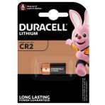 Duracell DUR030480 Fotoğraf Pili CR2 Ultra Lityum 3V (2'li Blister), Siyah
