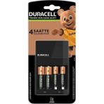 Duracell Hızlı Pil Şarj Aleti CEF14 2 Adet 1300 mAh AA ve 2 Adet 750 mAh AAA Pil ile 2 V Şarjlı