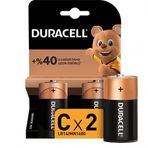 Duracell LR 14 2'li Paket Alkalin C Orta Boy Pil