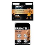 Duracell LR03-MN2400 8’li + CR2032 4’lü Paket Pil