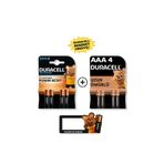 Duracell Optimum AAA Alkalin Kalem Pil 4’lü Paket + AAA Alkalin Kalem Pil 4' lü Paket