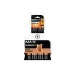 Duracell Optimum AAA Alkalin Kalem Pil 6’lı Paket + AAA Alkalin Kalem Pil 10'lu Paket