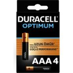 Duracell Optimum Alkalin Pil Aaa 4'' Lü Paket - 1 Adet
