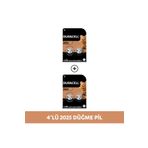 Duracell Özel 2025 Lityum Düğme Pil 3V (Cr2025) 4’Lü Paket