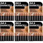 Duracell Pil Basic Aa Alkalin Kalem 6'lı 6 Paket