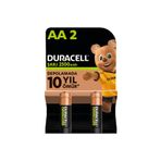Duracell Şarj Edilebilir AA 2500 mAh Piller 2 adet