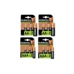 Duracell Şarj Edilebilir Pil Seti 1300Mah+2500Mah+750Mah+900Mah 8 Adet Pil Seti