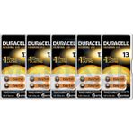 Duracell13 Numara İşitme Cihazı Pili 5 Paket 30 adet işitme cihazı pili 13 numara pil
