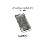 DURAKS GÜMÜŞ İRİ YAPRAK SİM 40 gr (PARLAK YALDIZ) | İpek Sıva & Canlı Sıva & Pamuk Sıva & Yalıtımlı Sıva