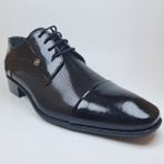 Duraslan Özel Numara 38-39 Erkek Siyah Rugan Klasik Ayakkabı - Siyah - Rugan