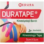 Duratape Kinesio Tape Tex Bant Siyah Sporcu Bandı 5cmX5m