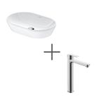 Duravit D-neo 60 Cm Çanak Lavabo, Beyaz Ve A.1 Lavabo Bataryası Xl Gri