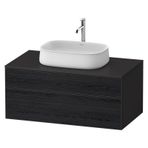 Duravit ZE4821016800E00 Zencha 100x55 cm Mat Siyah Meşe Lavabo Dolabı