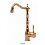 Durevo Rustik Vitange Mutfak Evye Bataryası- Zen Design Pirinç- 360° Oynar Başlık-ince Zarif Kulp BAKR