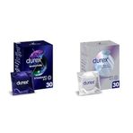 Durex 30'lu Maraton Geciktiricili+30'lu Yok Ötesi Ultra Kaygan Prezervatif