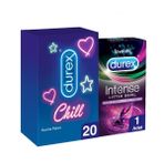 Durex Chill Karma Paket Prezervatif 20’li+ Durex Little Devil Titreşimli Halka