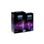 Durex Intense 20'li Prezervatif + Delight Bullet Vibratör