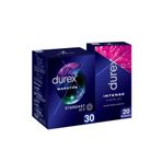 Durex Maraton Geciktiricili Prezervatif 30'lu + Durex Intense Uyarıcı Jel 10ml, Büyük Fırsat Paketi
