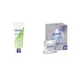 Durex Naturals Pure Kayganlaştırıcı Jel 100 ml 1 x 100 ml ve Durex Yok Ötesi Ultra Kaygan İnce Prezervatif 30'lu, 100 ML + 30'lu, Naturals Kayganlaştırıcı + Ultra Kaygan İnce Prezervatif