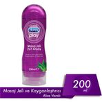 Durex Play 200 ml 2si1 Arada Aloe Vera içeren Su Bazlı Kayganlaştırıcı ve Masaj Jeli
