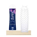 Durex Play Extrem Su Bazlı Kayganlaştırıcı Tekrar Kullanımlı Özel Tırtıklı Tasarımlı Penis Kılıf ile