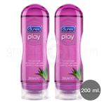 Durex Play Hassas Aloe Vera Kayganlaştırıcı ve 200 ml x 2 Adet Masaj Jeli