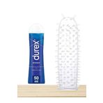 Durex Play Su Bazlı Natural Kayganlaştırıcı Tekrar Kullanımlı Özel Tasarımlı Tırtıklı Prezervatif ile